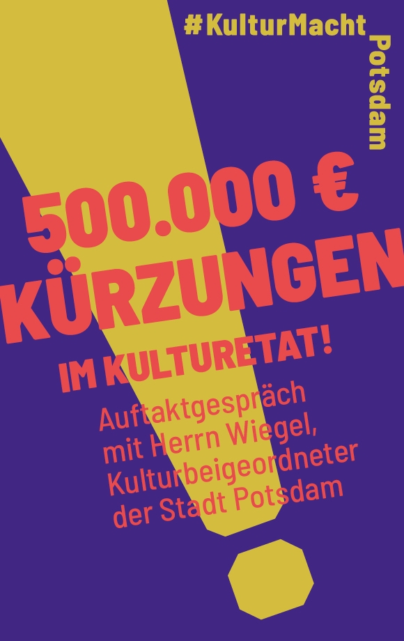 #KulturMachtPotsdam: Gespräch mit Torsten Wiegel